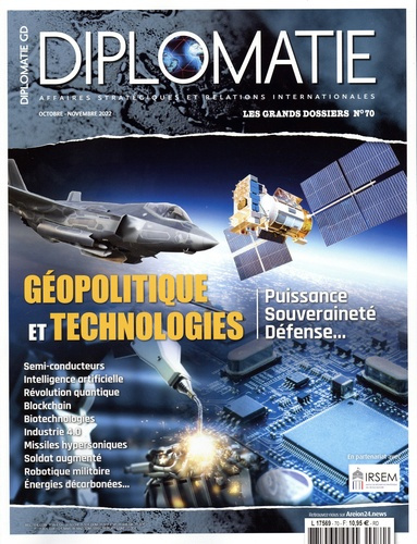 Emprunter Diplomatie. Les grands dossiers N° 70, octobre-novembre 2022 : Géopolitique et technologies. Puissan livre
