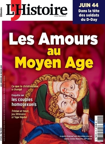Emprunter L'Histoire N° 519, mai 2024 : Les amours au Moyen Age livre