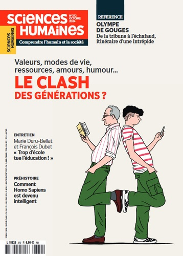 Emprunter Sciences Humaines N° 372, septembre-octobre 2024 : Le clash des générations ? livre