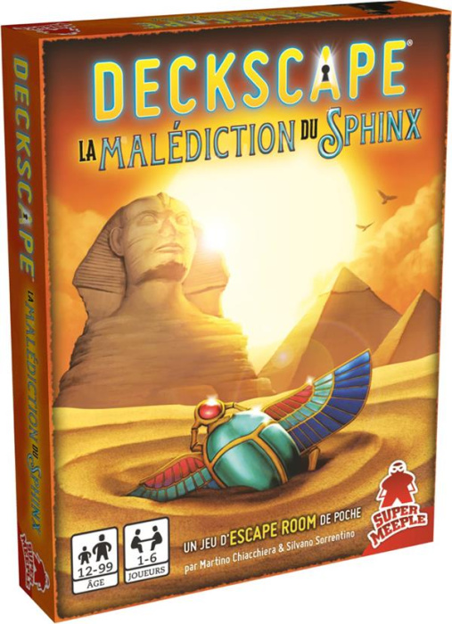 Emprunter LA MALEDICTION DU SPHINX - VOL06 - DECKSCAPE livre