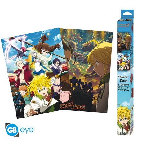 Emprunter THE SEVEN DEADLY SINS - SET 2 POSTERS CHIBI 52X38 - SERIE 1 livre