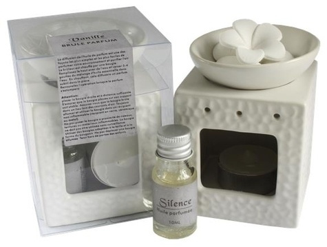 Emprunter KIT BRULE-PARFUM CUBE BLANC- SET DE 2 SENTEURS (VANILLE ET SILENCE) livre