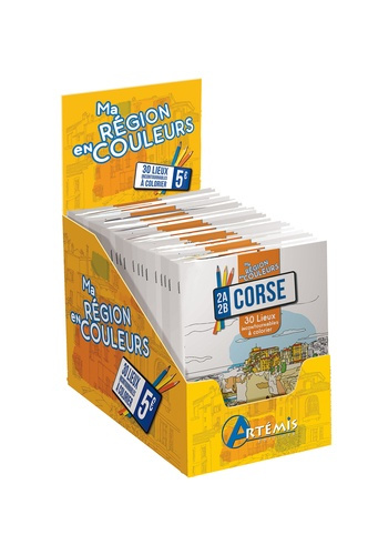 Emprunter Corse boite ma region en couleur 20ex livre