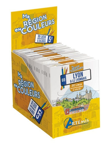 Emprunter LYON ET LE LYONNAIS BOITE MA REGION EN COULEURS 20 EX livre