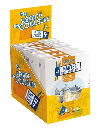 Emprunter NANTES LOIRE ATLANTIQUE BOITE MA REGION EN COULEURS 20 E livre