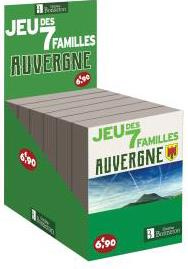 Emprunter BOITE DE 6 EXEMPLAIRES DU JEU DES 7 FAMILLES AUVERGNE livre