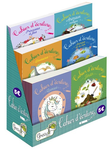 Emprunter boite de 60 exemplaires de cahiers d'ecriture livre