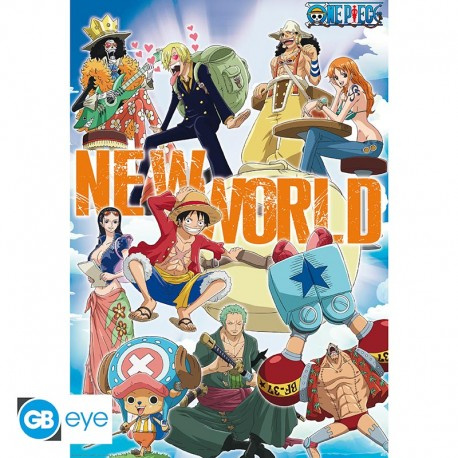 Emprunter One Piece - Poster roulé maxi 91,5x61cm : New World Team livre