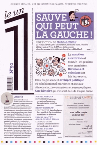 Emprunter Le 1 N° 50, mercredi 1er avril 2015 : Sauve qui peut la gauche ! livre