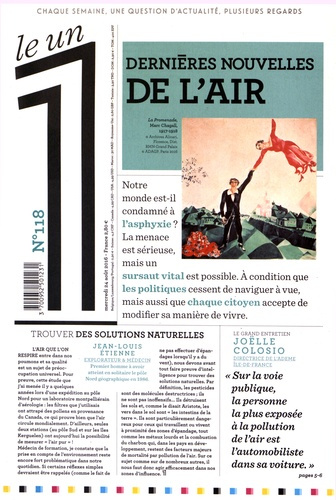 Emprunter Le 1 N° 118, mercredi 24 août 2016 : Dernières nouvelles de l'air livre