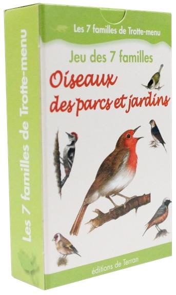 Emprunter JEU DES 7 FAMILLES OISEAUX DES PARCS ET JARDINS - LES 7 FAMILLES DE TROTTE-MENU livre