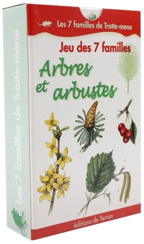 Emprunter JEU DES 7 FAMILLES ARBRES ET ARBUSTES - LES 7 FAMILLES DE TROTTE-MENU livre