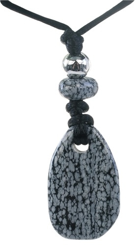 Emprunter COLLIER OBSIDIENNE NOIRE PERLE METALLIQUE CORDON NOIR livre