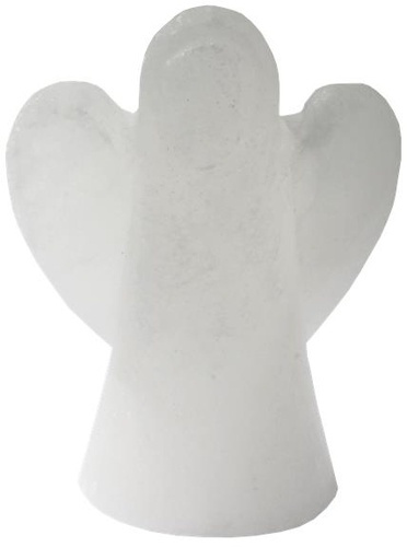 Emprunter LAMPE LED ANGE EN CRISTAL DE SEL BLANC livre