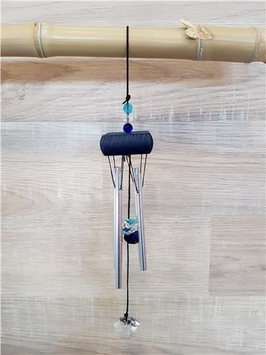 Emprunter PETIT CARILLON A VENT EN CRISTAL - COLORIS BLEU livre