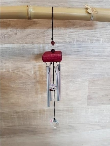 Emprunter PETIT CARILLON A VENT EN CRISTAL - COLORIS VIOLET livre