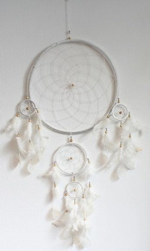 Emprunter DREAMCATCHER BLANC - GRAND MODELE - 32 CM livre