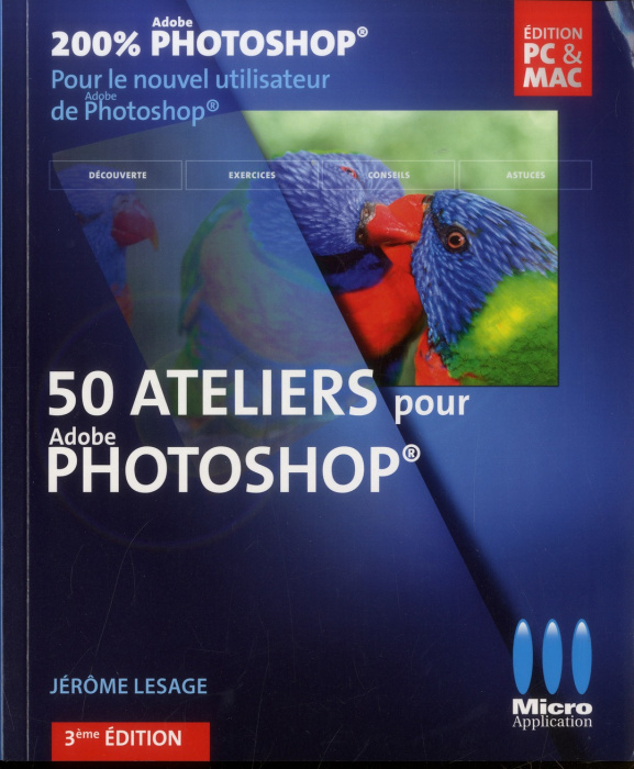 Emprunter 50 Ateliers pour débuter avec Photoshop. 3e édition livre