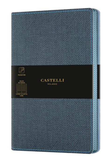 Emprunter CARNET HARRIS GRAND FORMAT LIGNE SLATE BLUE livre