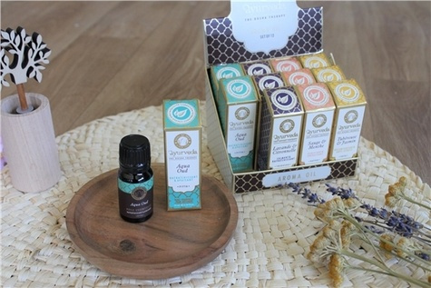 Emprunter Présentoir 4 x 3 Huiles parfumées Ayurvéda 10 ml livre