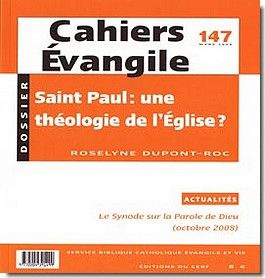 Emprunter Cahiers Evangile N° 147, Mars 2009 : Saint Paul : une théologie de l'Eglise ? livre