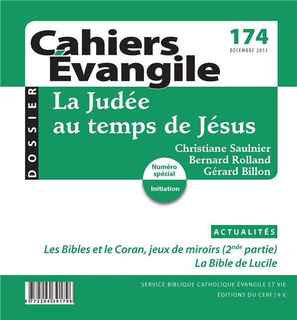 Emprunter Cahiers Evangile N° 174, décembre 2015 : La Judée au temps de Jésus livre