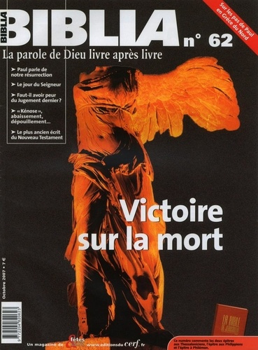 Emprunter Biblia N° 62, Octobre 2007 : Victoire sur la mort livre