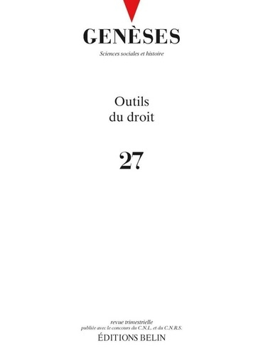 Emprunter Genèses N° 27 : Outils du droit livre