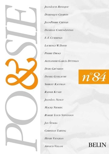 Emprunter Poesie n.84 livre