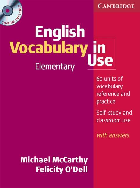 Emprunter English vocabulary in use ELEMENTARY WITH CD ROM livre