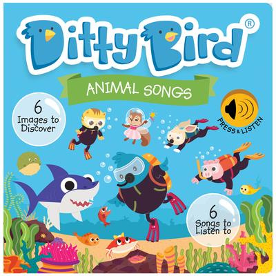Emprunter Ditty bird - livre musical sensoriel bebe des animaux - baby shark livre