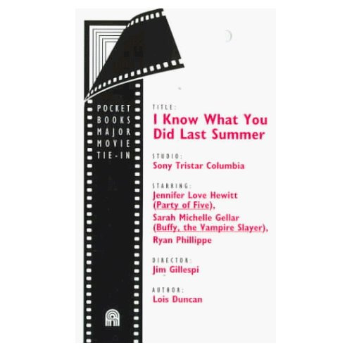 Emprunter I KNOW WHAT YOU DID LAST SUMMER livre