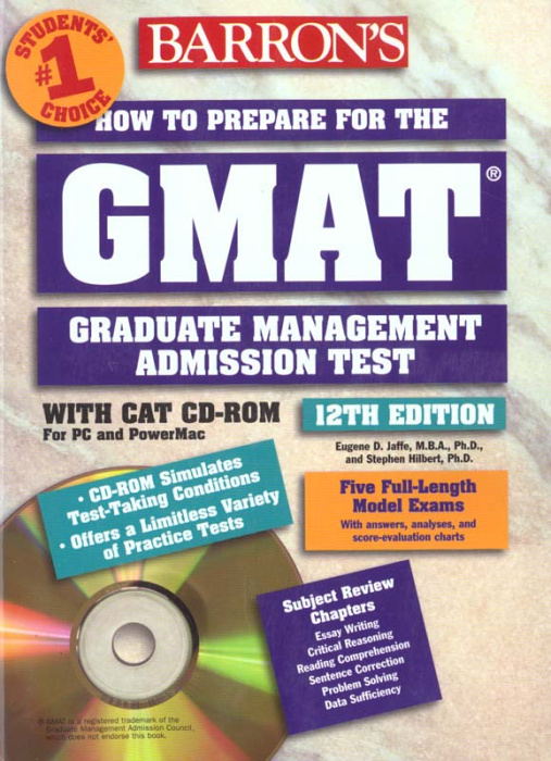 Emprunter HOW TO PREPARE GMAT 12 TH (BOOK& CDROM livre