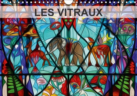 Emprunter LES VITRAUX CALENDRIER MURAL 2018 DIN A4 HORIZONTAL - COMPOSITION GRAPHIQUE DE TABLE livre