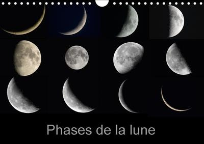 Emprunter PHASES DE LA LUNE CALENDRIER MURAL 2018 DIN A4 HORIZONTAL - LES DIFFERENTES PHASES DE LA L livre