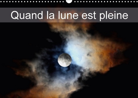 Emprunter QUAND LA LUNE EST PLEINE CALENDRIER MURAL 2018 DIN A3 HORIZO - LA PLEINE LUNE TOUT AU LONG DE livre