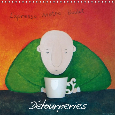 Emprunter DETOURNERIES (CALENDRIER MURAL 2019 300 * 300 MM SQUARE) - DOUZE TABLEAUX DE L'ARTISTE, BRUNO AIMETT livre