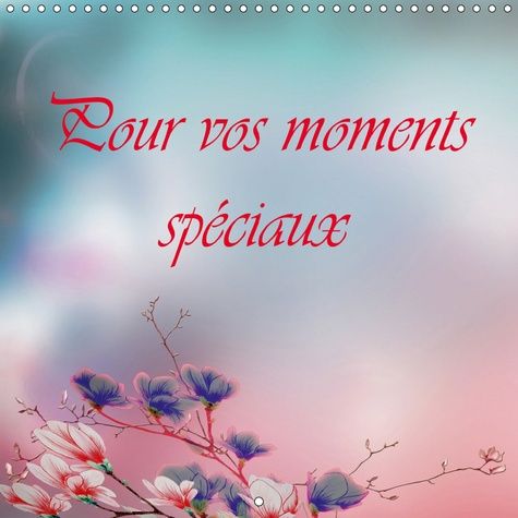 Emprunter POUR VOS MOMENTS SPECIAUX (CALENDRIER MURAL 2019 300 * 300 MM SQUARE) - CALENDRIER POUR VOTRE CONCEP livre
