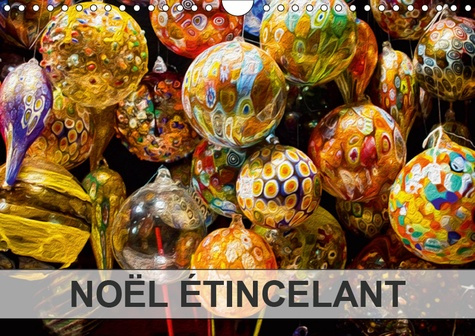 Emprunter NOEL ETINCELANT (CALENDRIER MURAL 2019 DIN A4 HORIZONTAL) - COMPOSITION GRAPHIQUE DE PEINTURE NUMERI livre