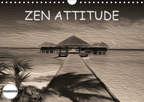 Emprunter ZEN ATTITUDE (CALENDRIER MURAL 2019 DIN A4 HORIZONTAL) - COMPOSITION GRAPHIQUE DE TABLEAUX EN PEINTU livre