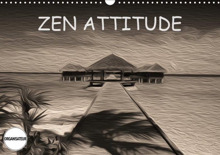 Emprunter ZEN ATTITUDE (CALENDRIER MURAL 2019 DIN A3 HORIZONTAL) - COMPOSITION GRAPHIQUE DE TABLEAUX EN PEINTU livre