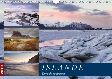 Emprunter ISLANDE, TERRE DE CONTRASTES (CALENDRIER MURAL 2019 DIN A4 HORIZONTAL) - VOYAGE DANS LES PAYSAGES GR livre