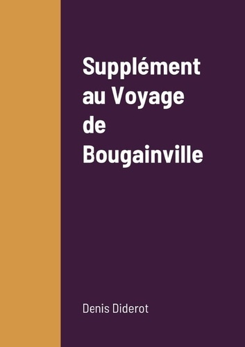Emprunter Supplément au Voyage de Bougainville livre