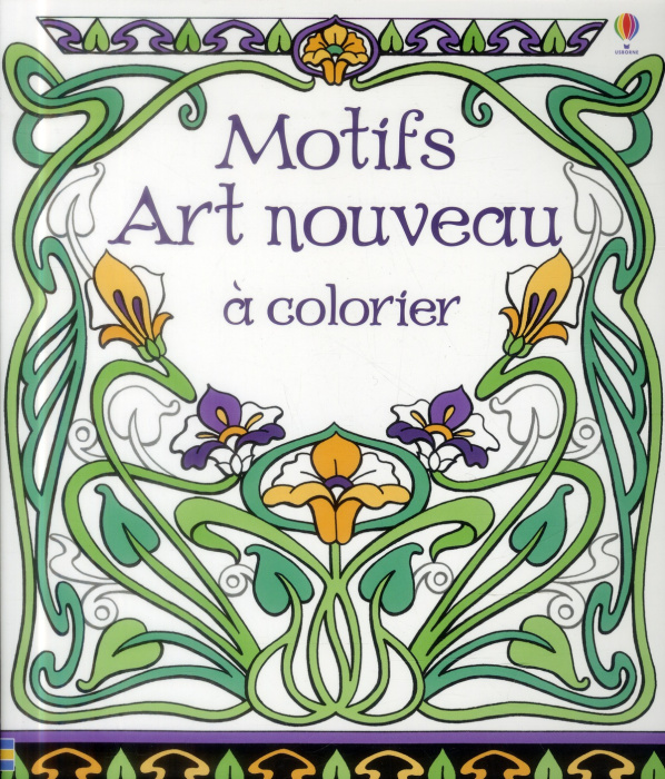 Emprunter Motifs Art nouveau à colorier livre