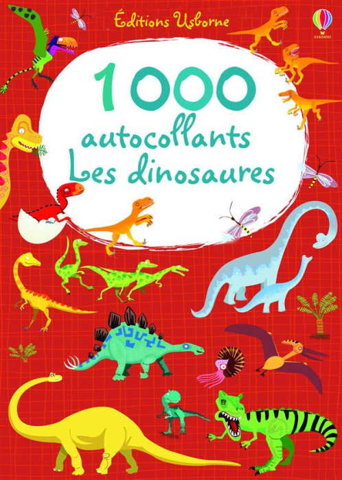 Emprunter 1000 autocollants - Les dinosaures livre