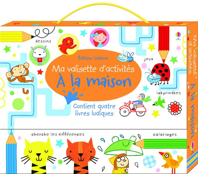 Emprunter A la maison. Ma valisette d'activités livre