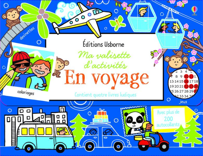 Emprunter Ma valisette d'activités En voyage. Livre de jeux en voyage ; Cahier d'activités en voyage ; Dessins livre