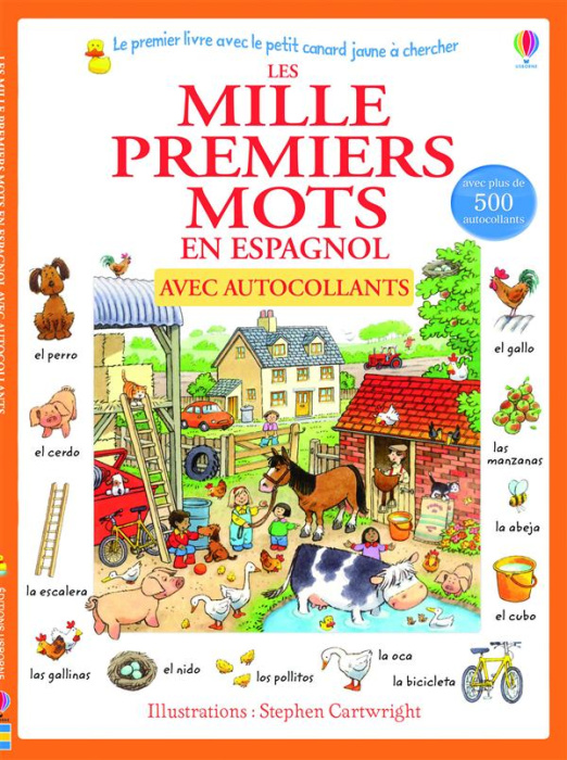 Emprunter Les mille premiers mots en espagnol. Avec autocollants livre