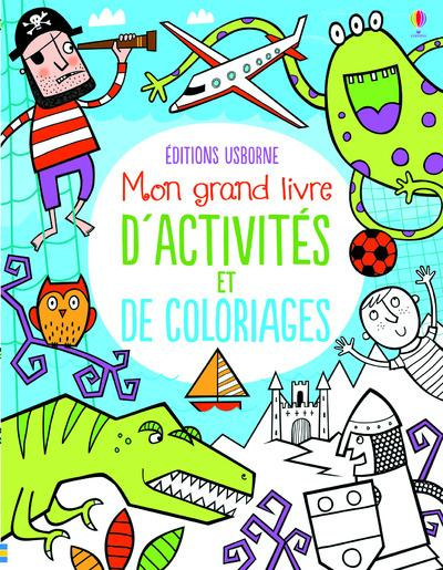 Emprunter Mon grand livre d'activités et de coloriages livre