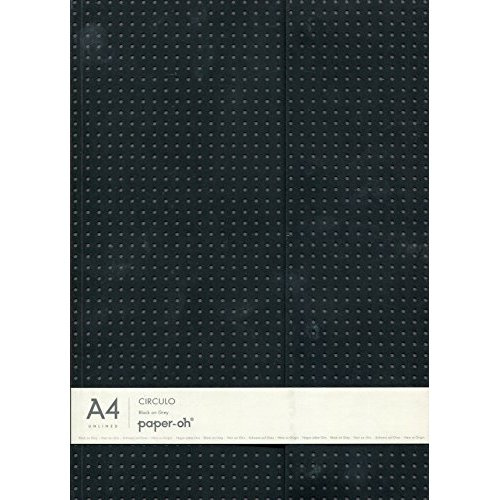 Emprunter Carnet Circulo Noir sur Gris A4 Non-ligné livre